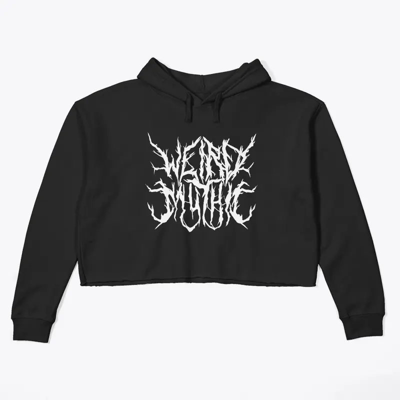 Weird Mythic Women's Crop Hoodie